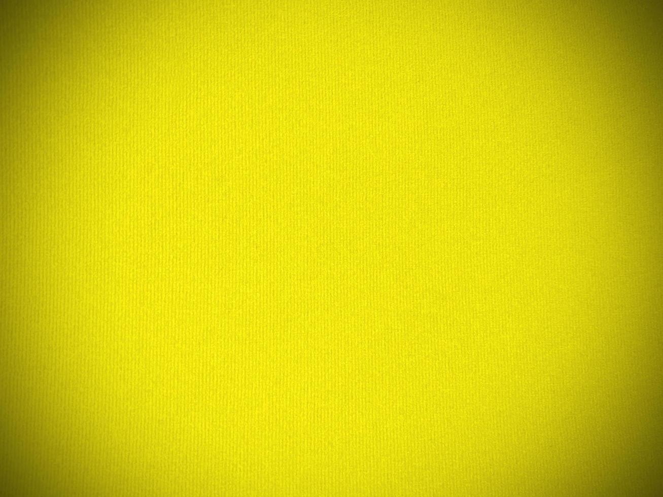 Yellow velvet fabric texture used as background. Empty yellow fabric background of soft and smooth textile material. There is space for text. photo