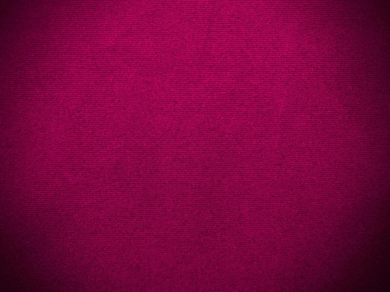 Magenta velvet fabric texture used as background. Empty magenta fabric background of soft and smooth textile material. There is space for text. photo