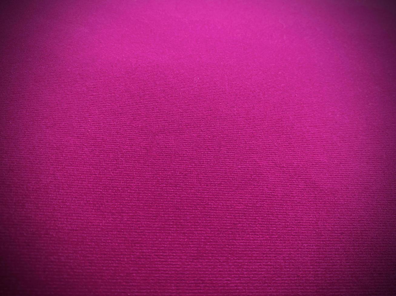 Pink velvet fabric texture used as background. Empty pink fabric background of soft and smooth textile material. There is space for text. photo