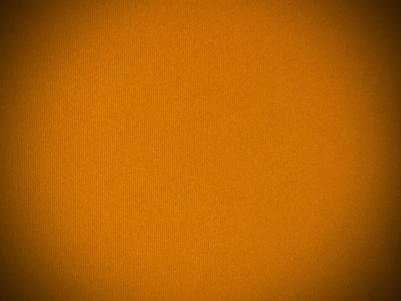 Orange velvet fabric texture used as background. Empty orange fabric background of soft and smooth textile material. There is space for text.. photo