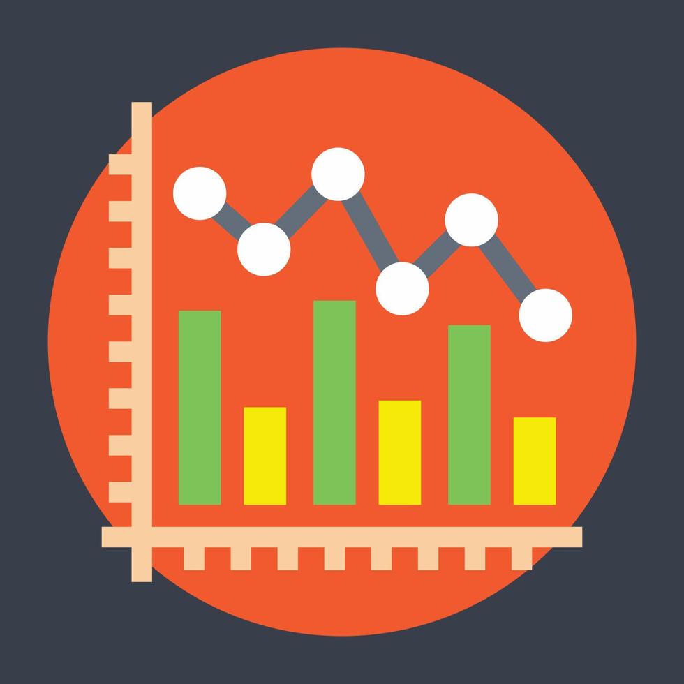 Trendy Business Analysis vector