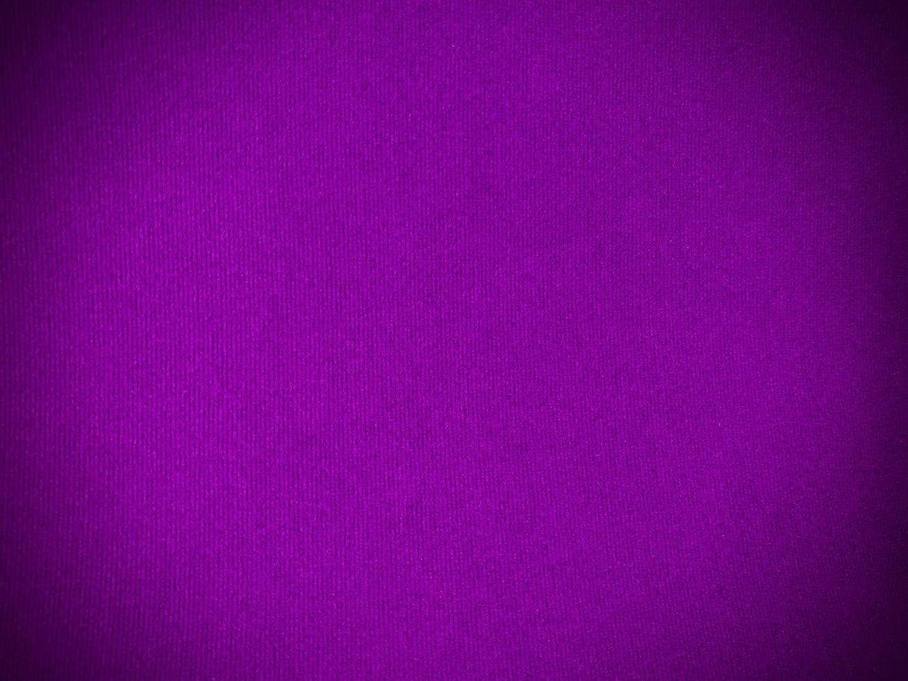 Purple velvet fabric texture used as background. Empty purple fabric background of soft and smooth textile material. There is space for text. photo