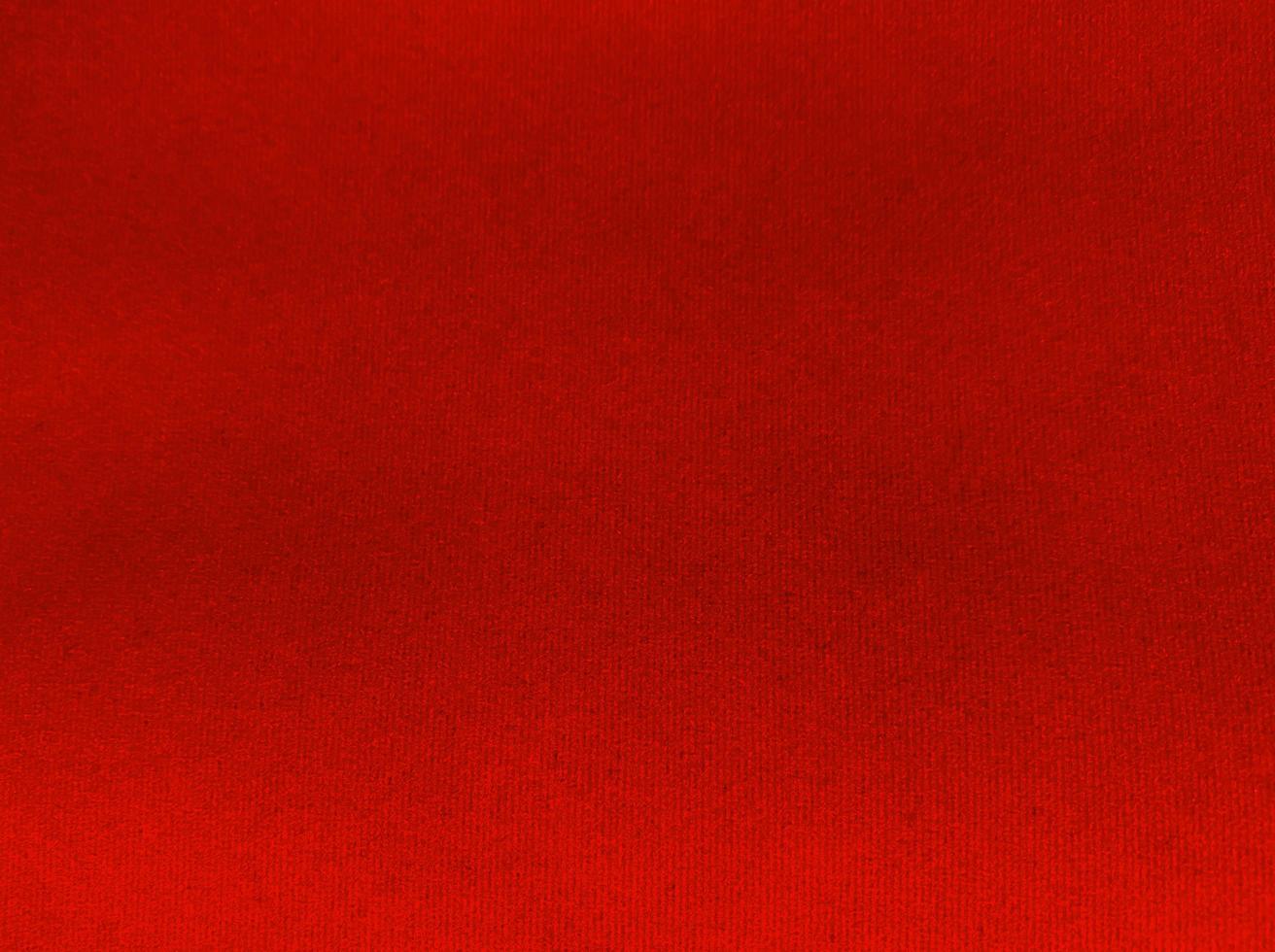Red velvet fabric texture used as background. Empty red fabric background of soft and smooth textile material. There is space for text. photo