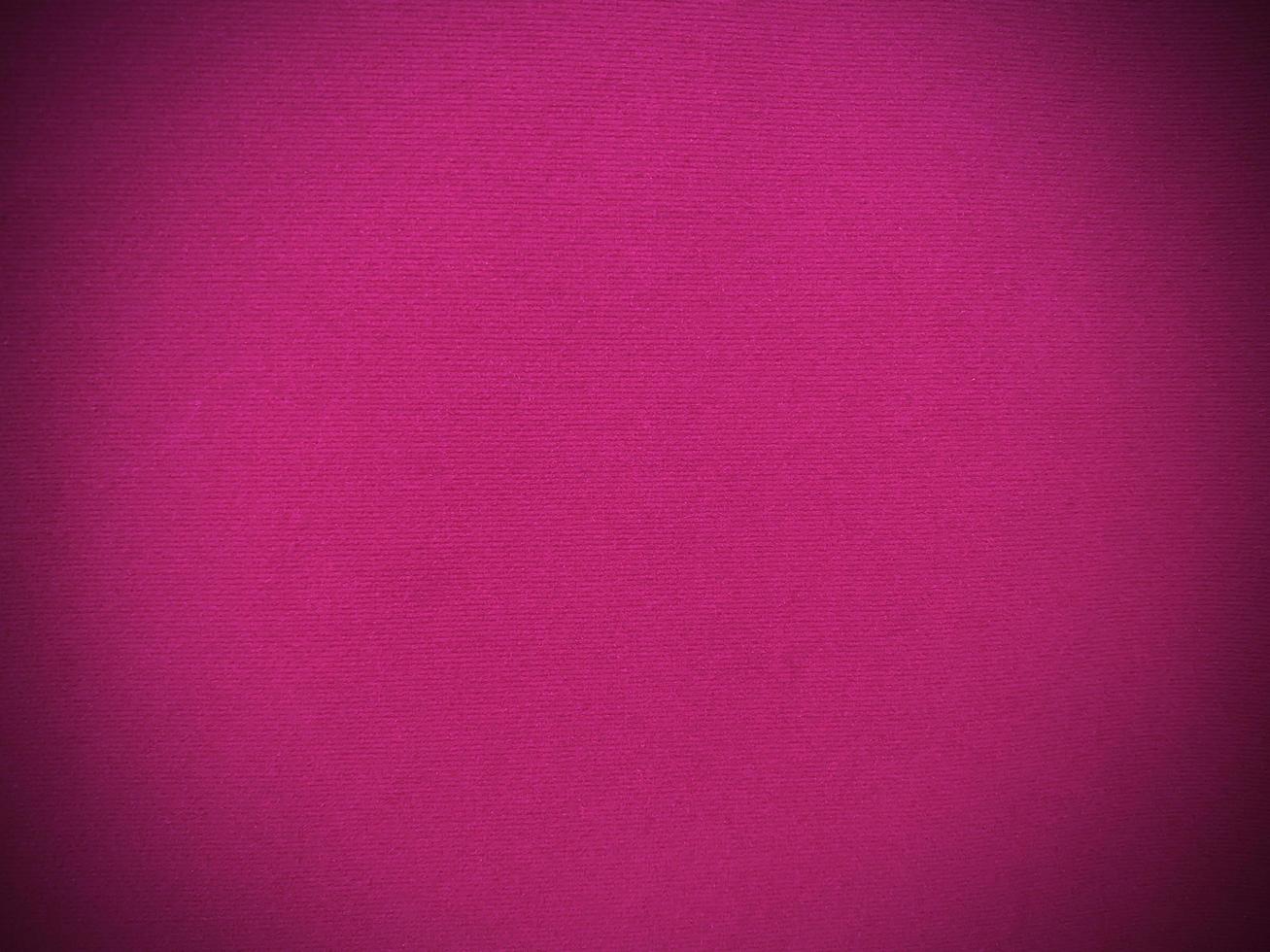 Pink velvet fabric texture used as background. Empty pink fabric background of soft and smooth textile material. There is space for text. photo