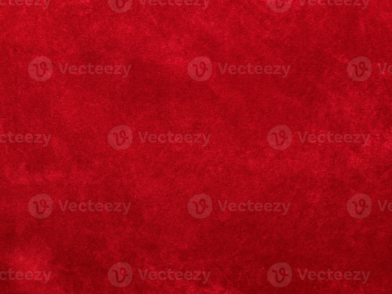 red velvet fabric texture used as background. Empty red fabric background of soft and smooth textile material. There is space for text. photo