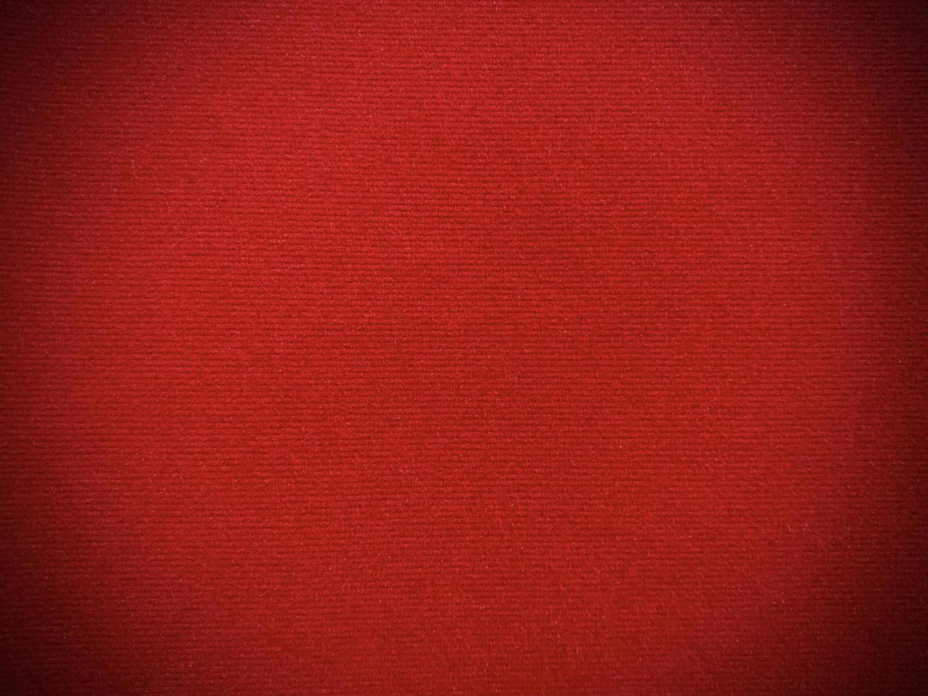 red velvet fabric texture used as background. Empty red fabric background of soft and smooth textile material. There is space for text. photo
