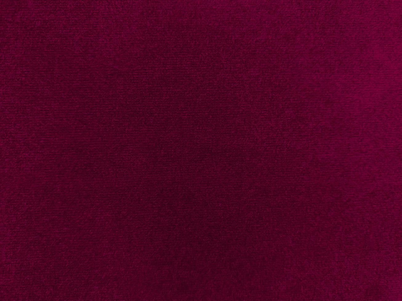 Magenta velvet fabric texture used as background. Empty magenta fabric background of soft and smooth textile material. There is space for text. photo