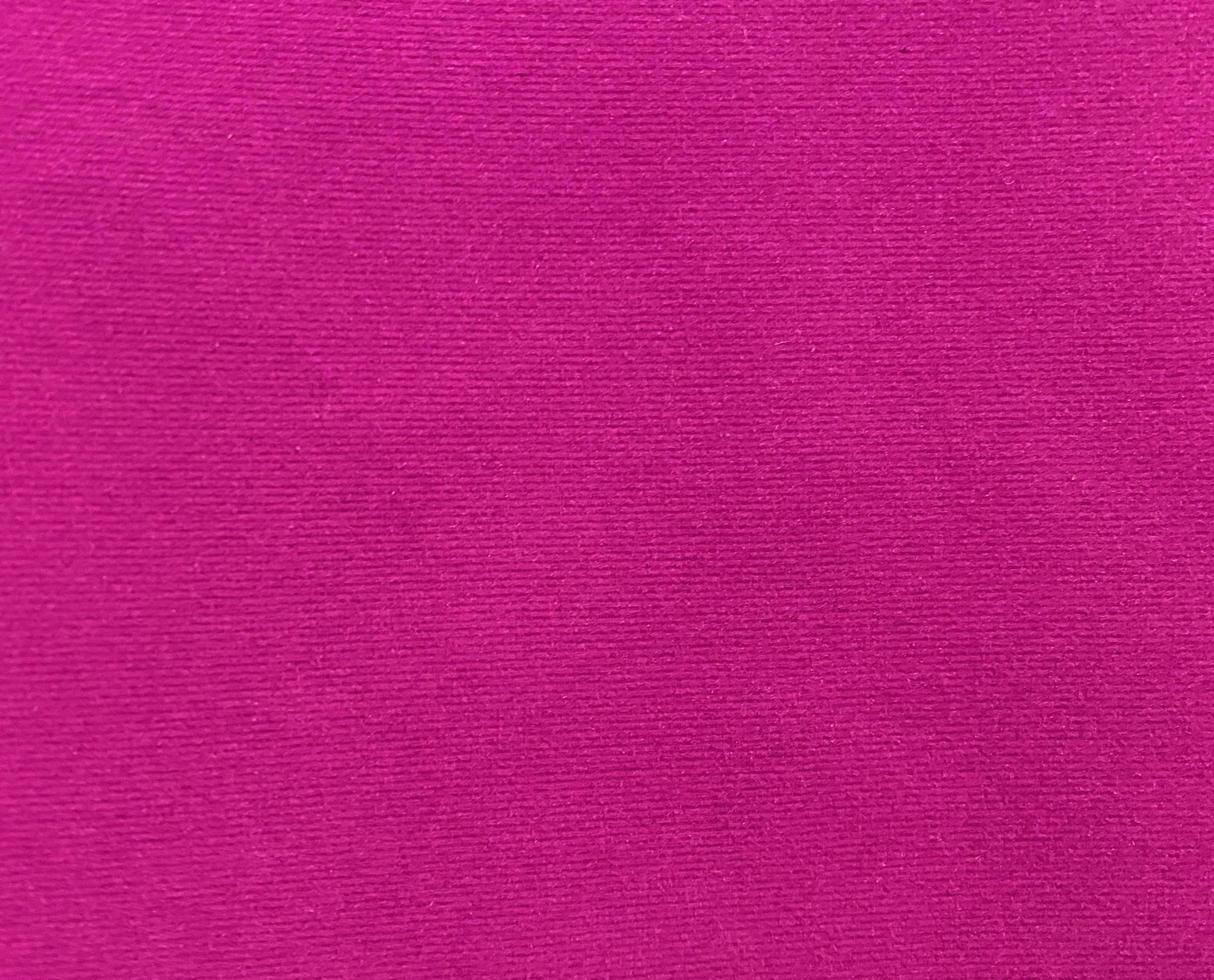 Pink velvet fabric texture used as background. Empty pink fabric background of soft and smooth textile material. There is space for text. photo