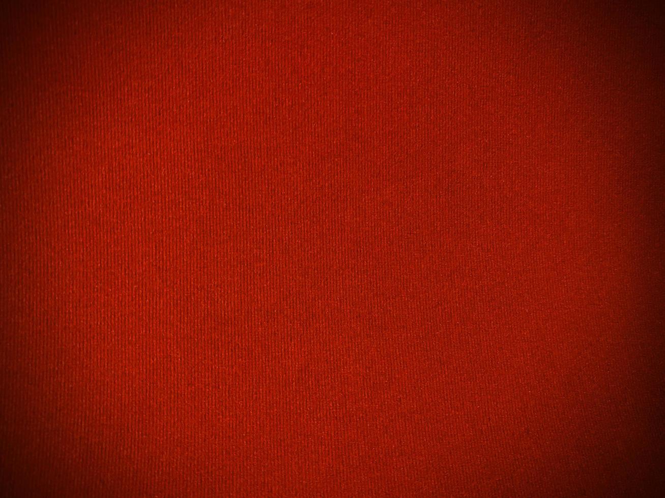 Red velvet fabric texture used as background. Empty red fabric background of soft and smooth textile material. There is space for text. photo