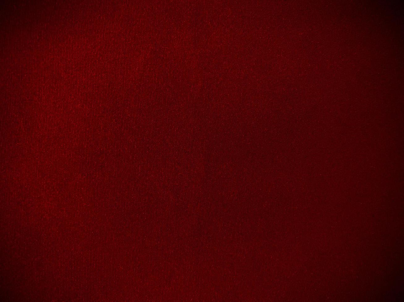 Red velvet fabric texture used as background. Empty red fabric background of soft and smooth textile material. There is space for text. photo