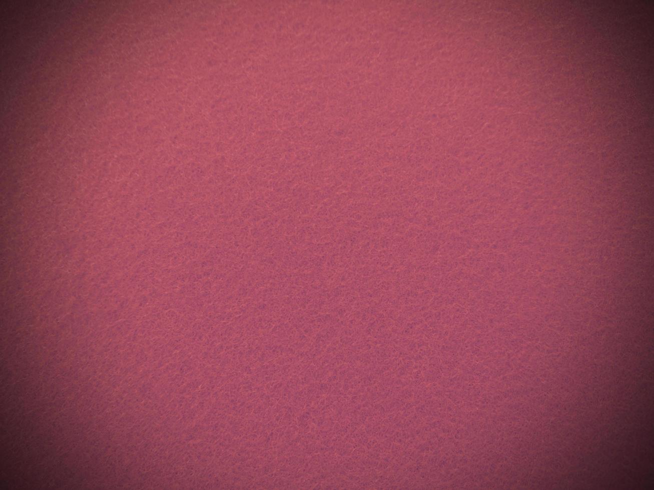 Felt pink soft rough textile material background texture close up,poker table,tennis ball,table cloth. Empty pink fabric background. photo