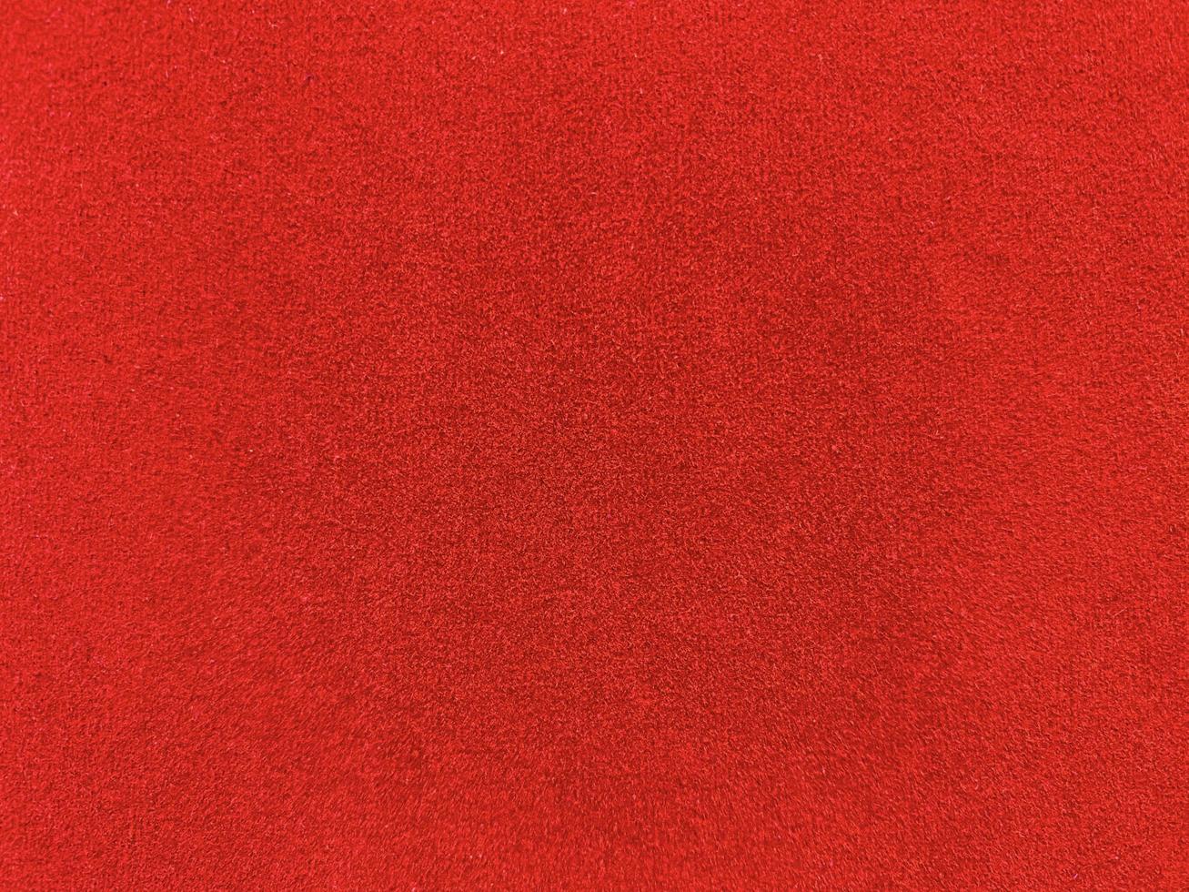 Red velvet fabric texture used as background. Empty red fabric background of soft and smooth textile material. There is space for text. photo