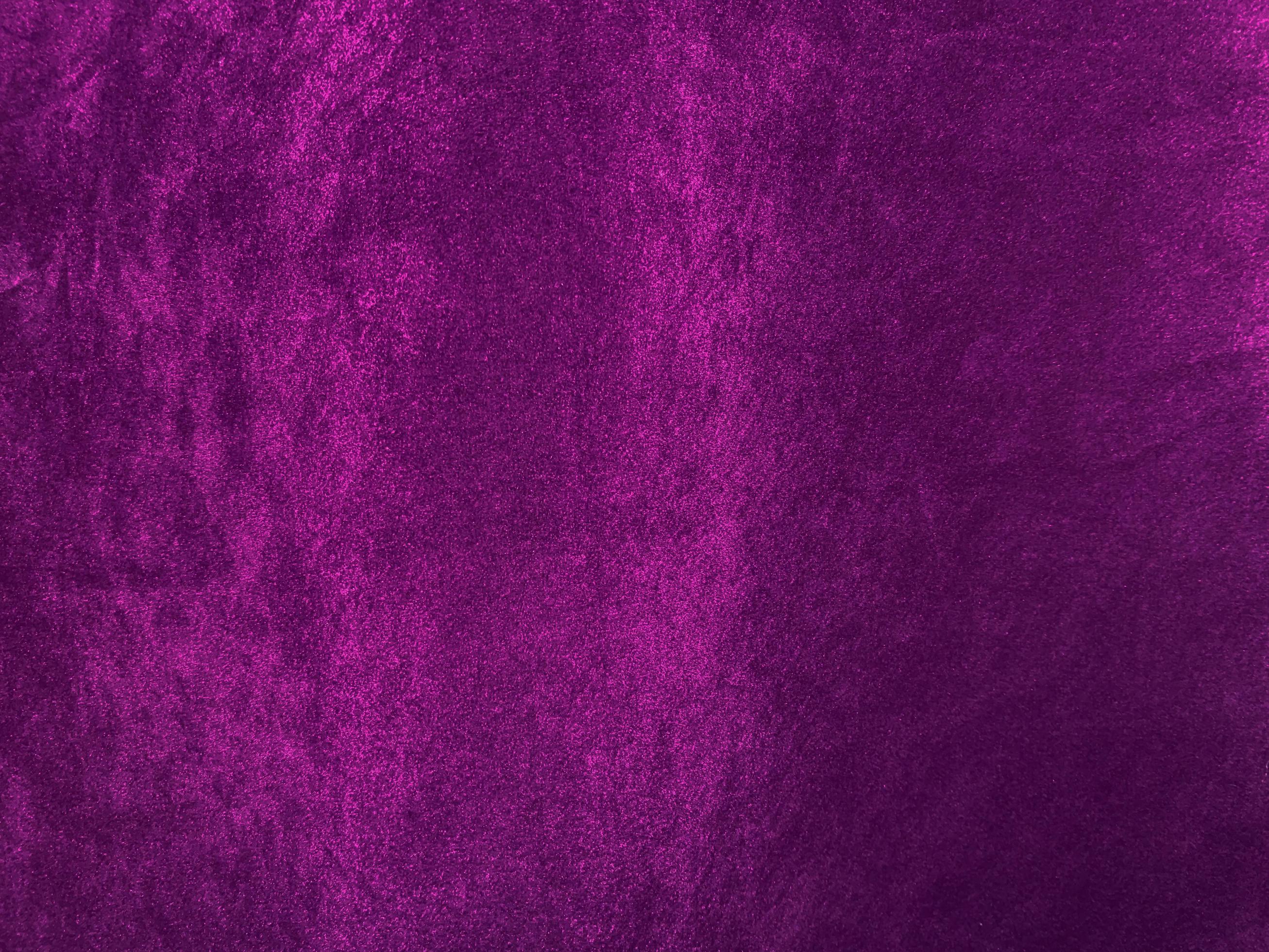 Purple Classic Crushed Velvet Upholstery Fabric By The Yard