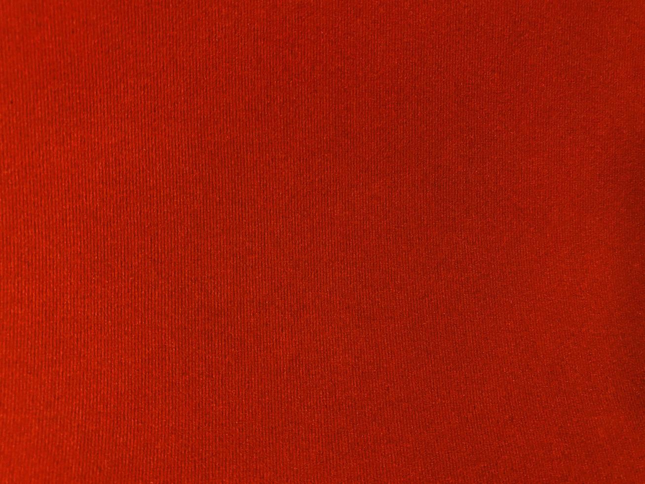 Red velvet fabric texture used as background. Empty red fabric background of soft and smooth textile material. There is space for text. photo