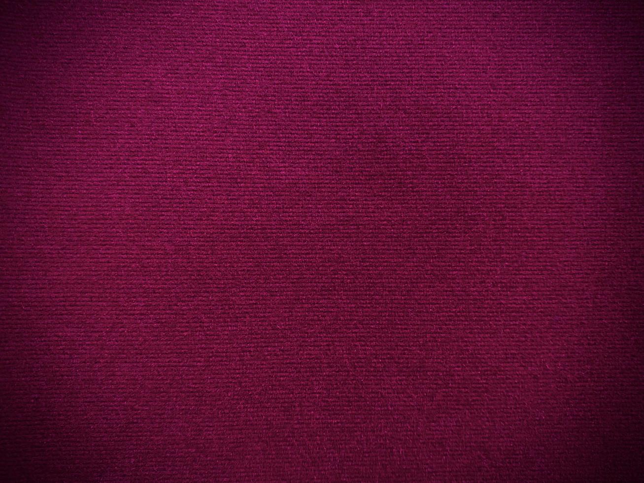 Purple velvet fabric texture used as background. Empty purple fabric background of soft and smooth textile material. There is space for text.. photo