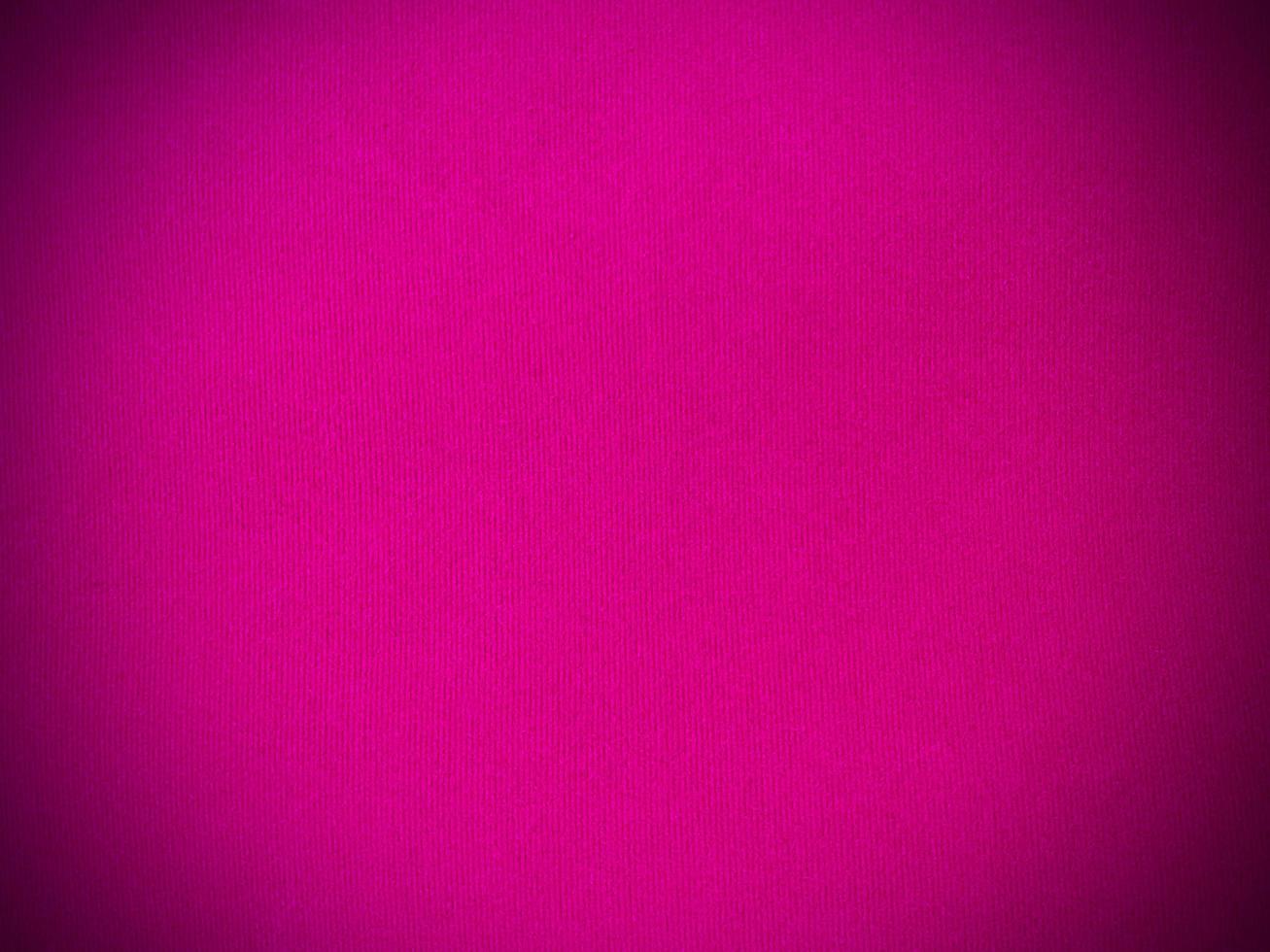 Pink velvet fabric texture used as background. Empty pink fabric background of soft and smooth textile material. There is space for text. photo