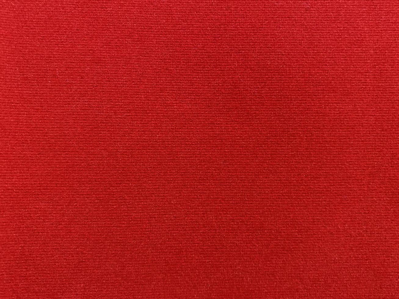 red velvet fabric texture used as background. Empty red fabric background of soft and smooth textile material. There is space for text. photo
