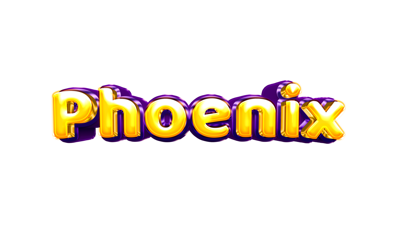 girls name sticker colorful party balloon birthday helium air shiny yellow purple cutout phoenix png