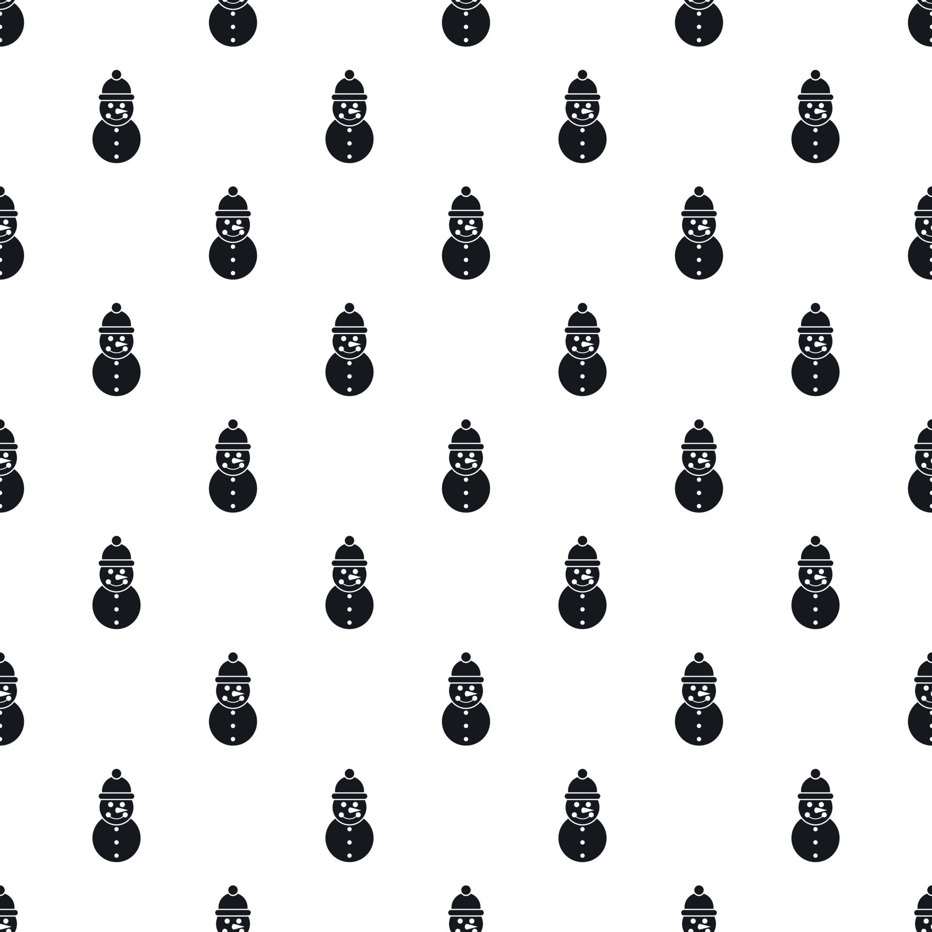 snowman-pattern-simple-style-15236756-vector-art-at-vecteezy