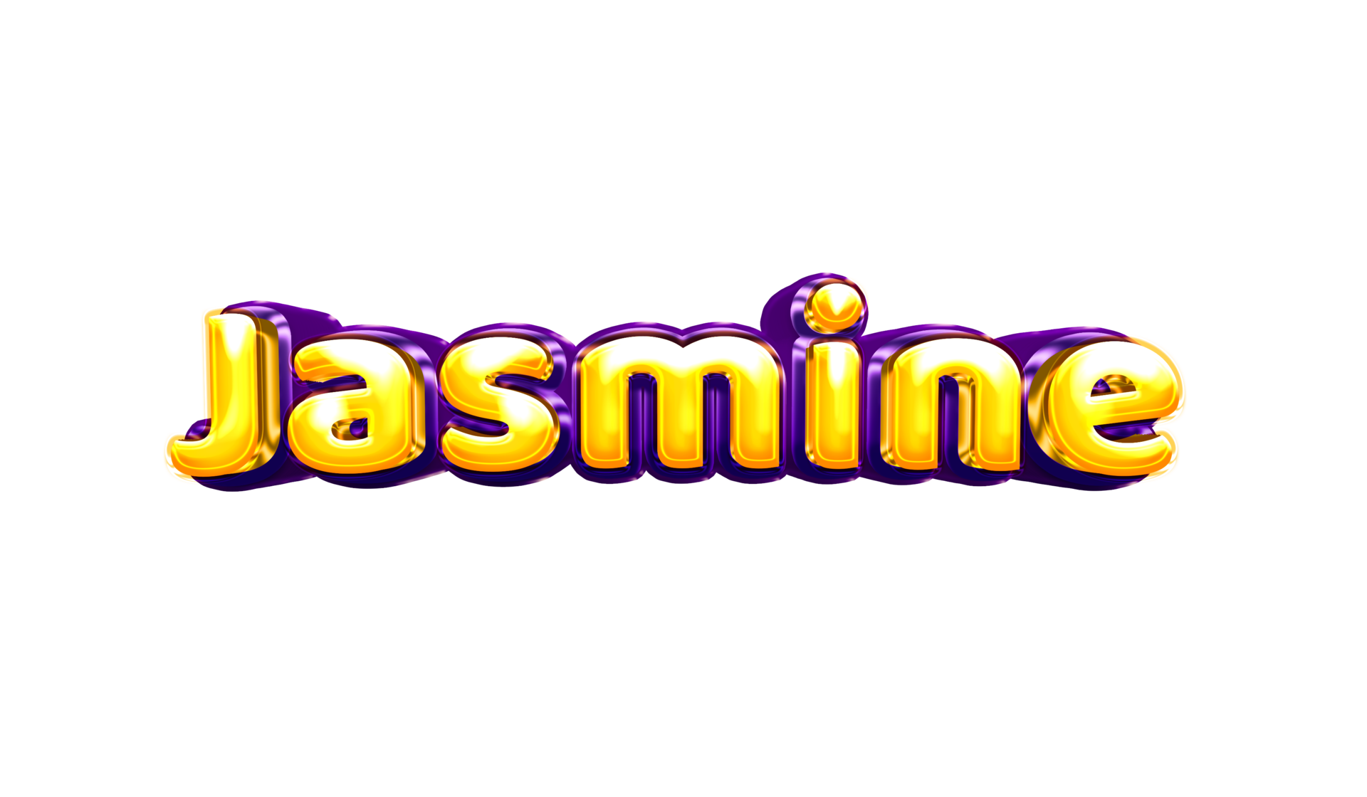 Jasmine Name Logo