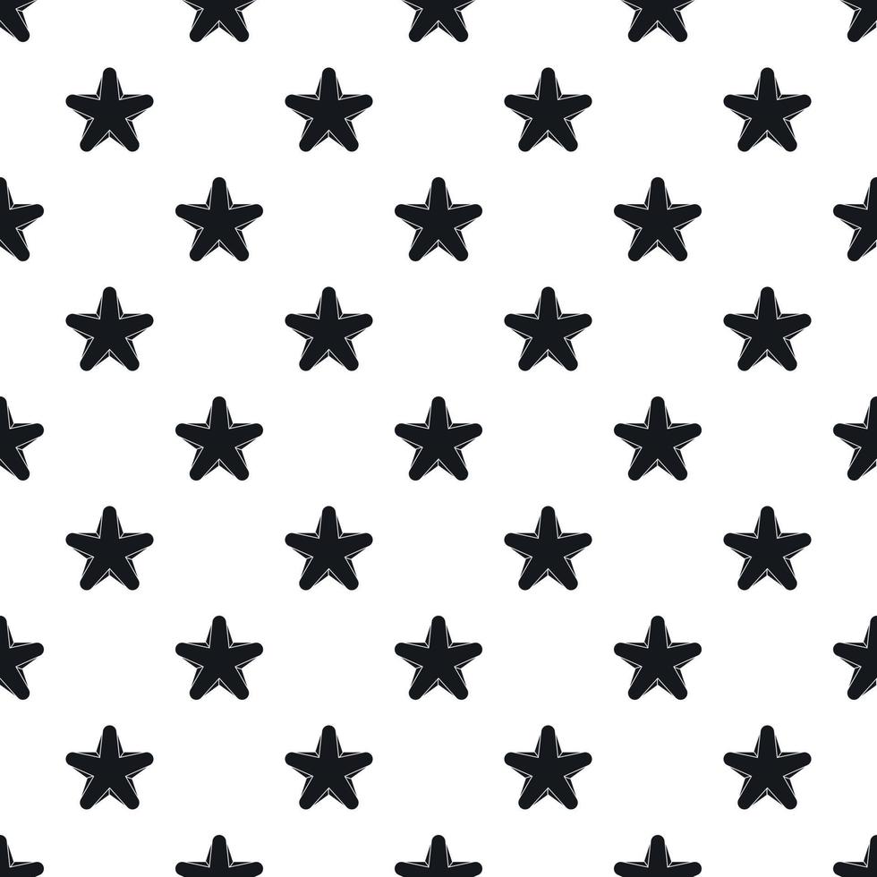 Geometric figure star pattern, simple style vector