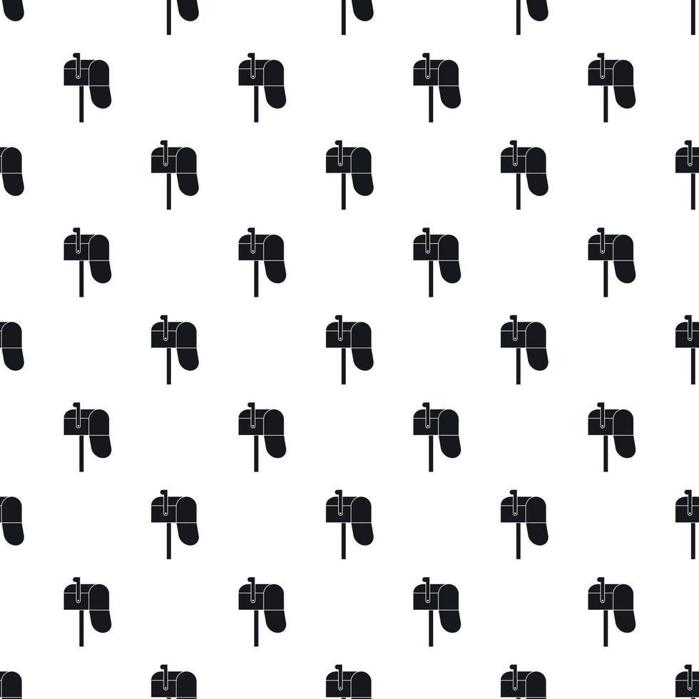 Inbox pattern, simple style vector