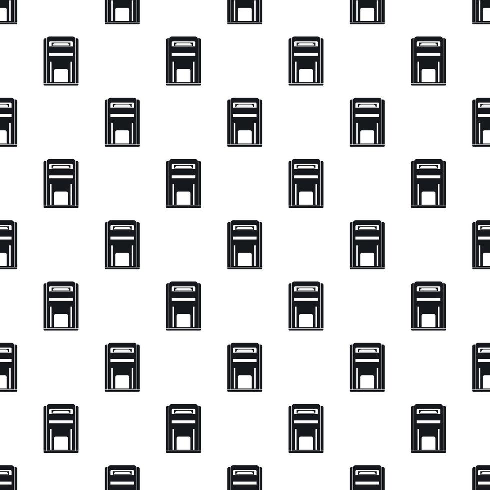 Big inbox pattern, simple style vector