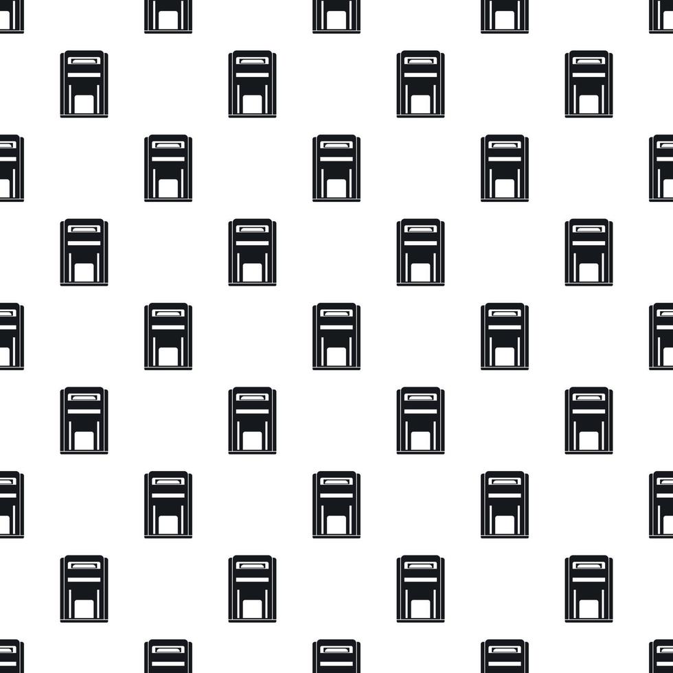 Big inbox pattern, simple style vector