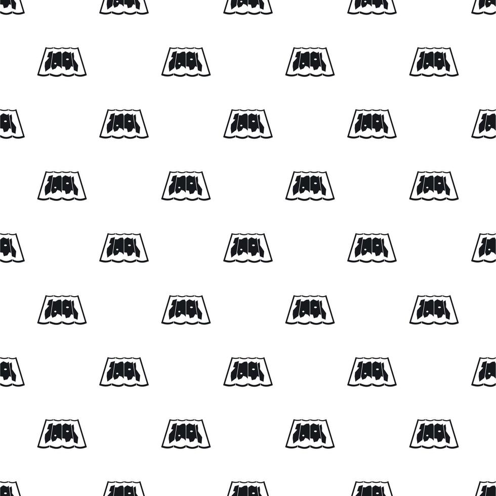Map pattern, simple style vector