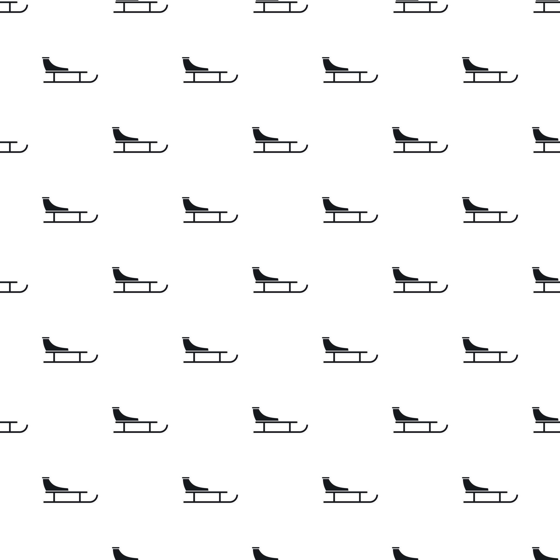 Sleigh pattern, simple style 15237148 Vector Art at Vecteezy