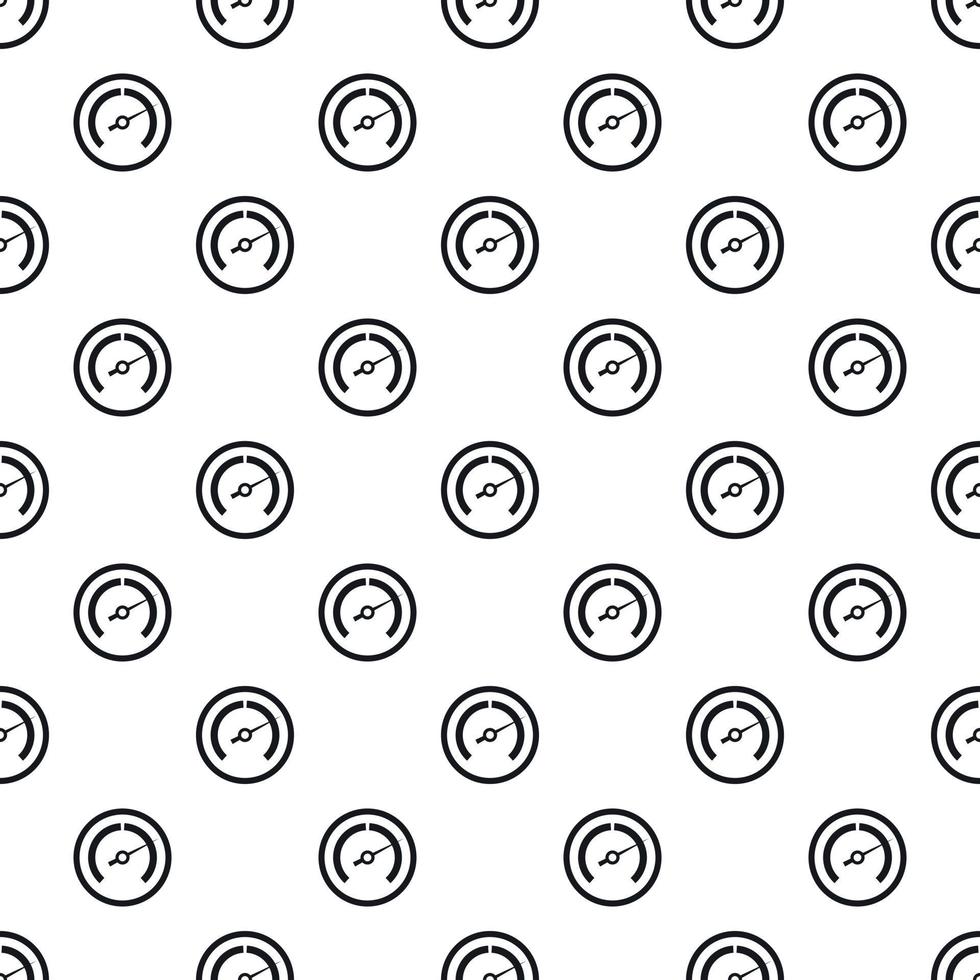 Speedometer with stripes pattern, simple style vector