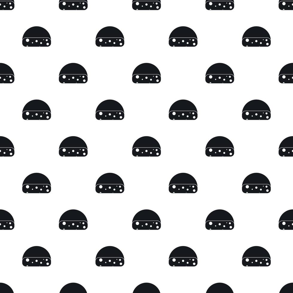 Dutch cheese pattern, simple style vector