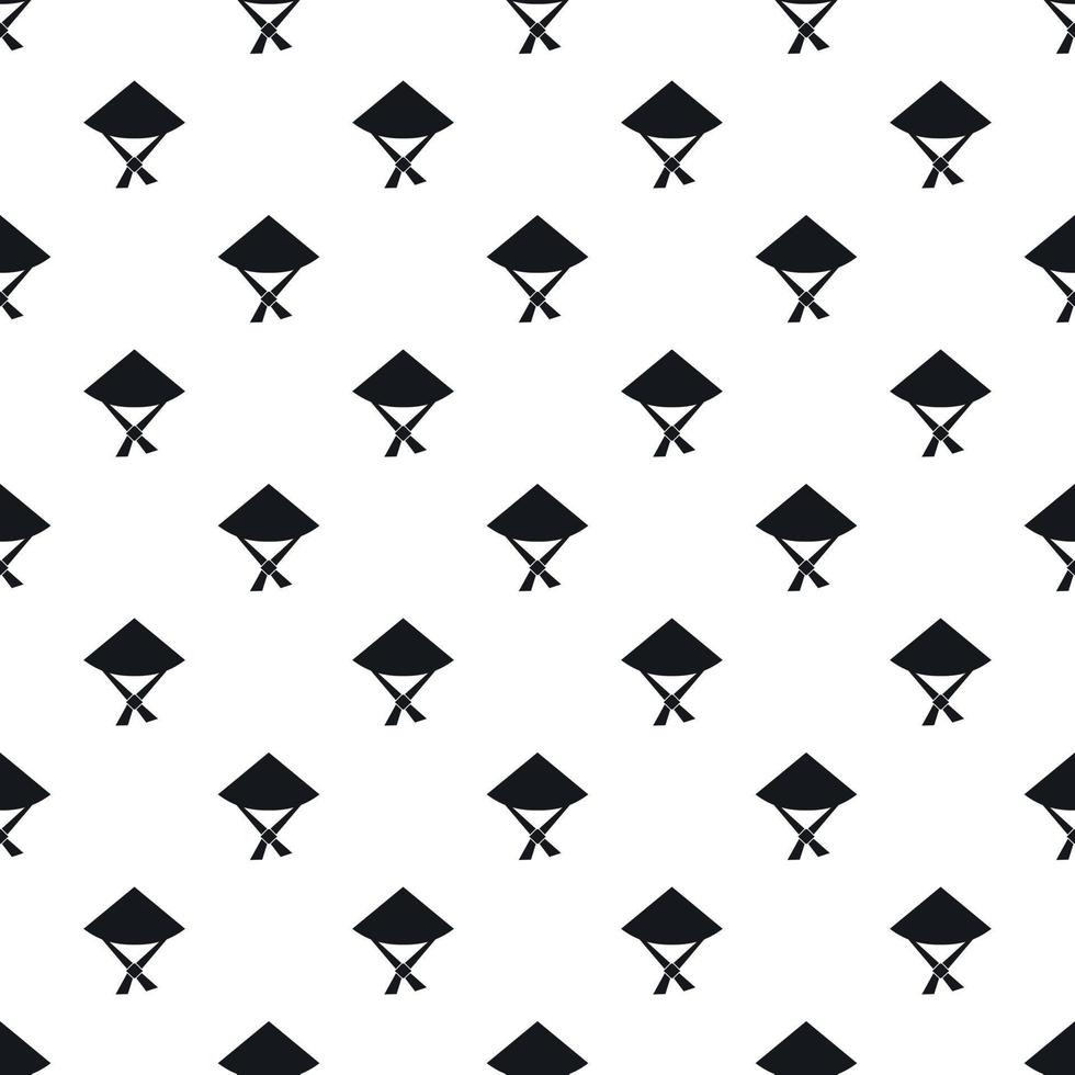 Vietnamese hat pattern, simple style vector