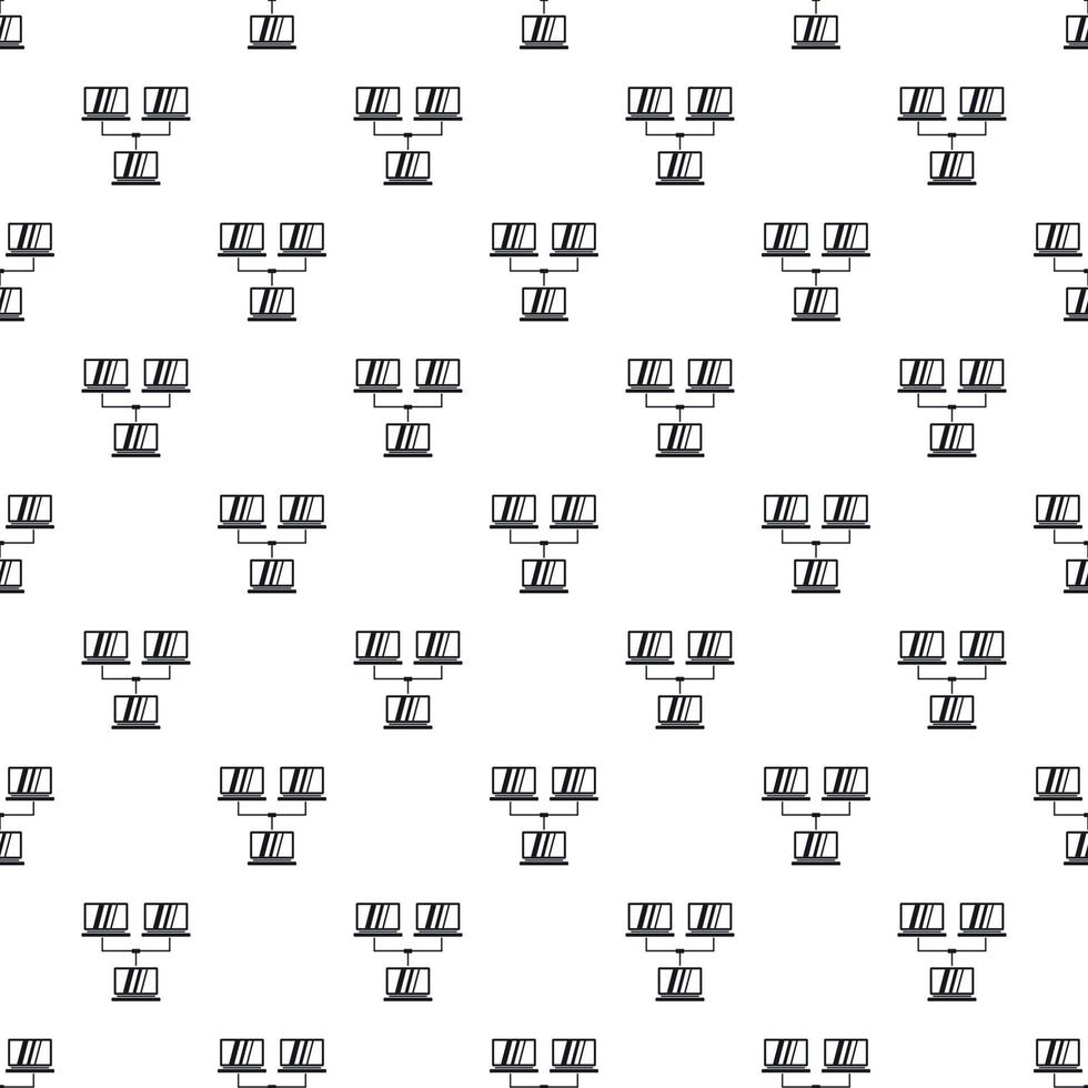 LAN pattern, simple style vector