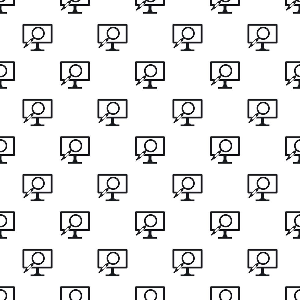 Finding information on computer pattern vector