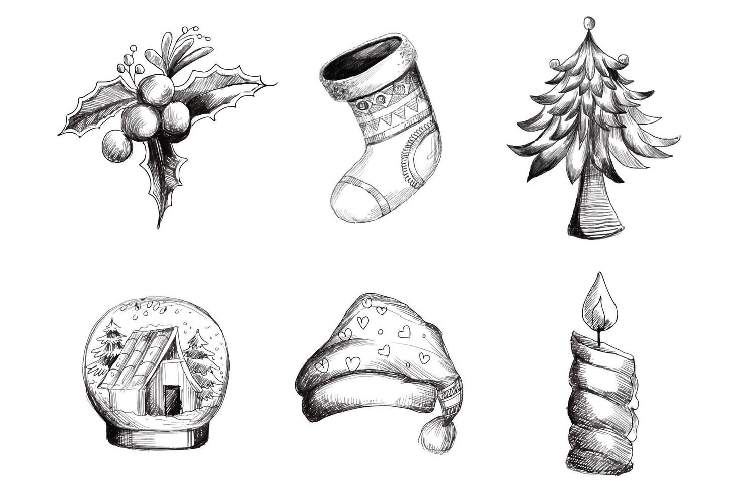8 Christmas Drawing Ideas! - The Graphics Fairy-saigonsouth.com.vn