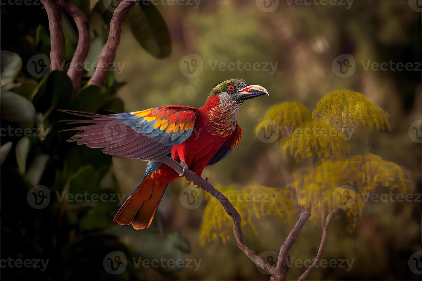 Bird of south america in the nature habitat photo