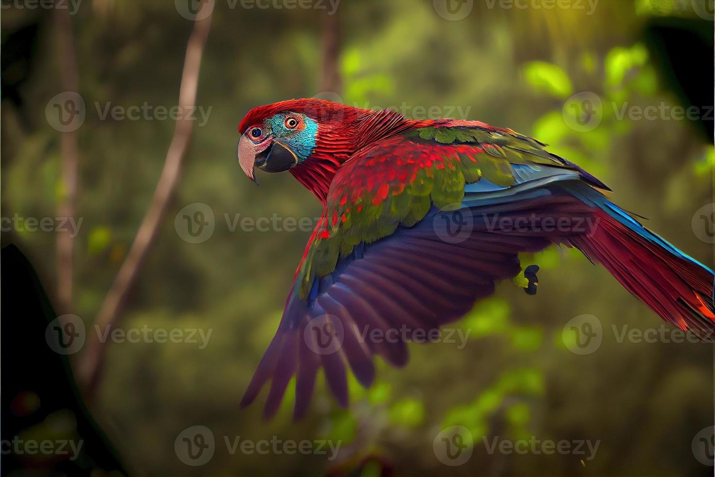 Bird of south america in the nature habitat photo