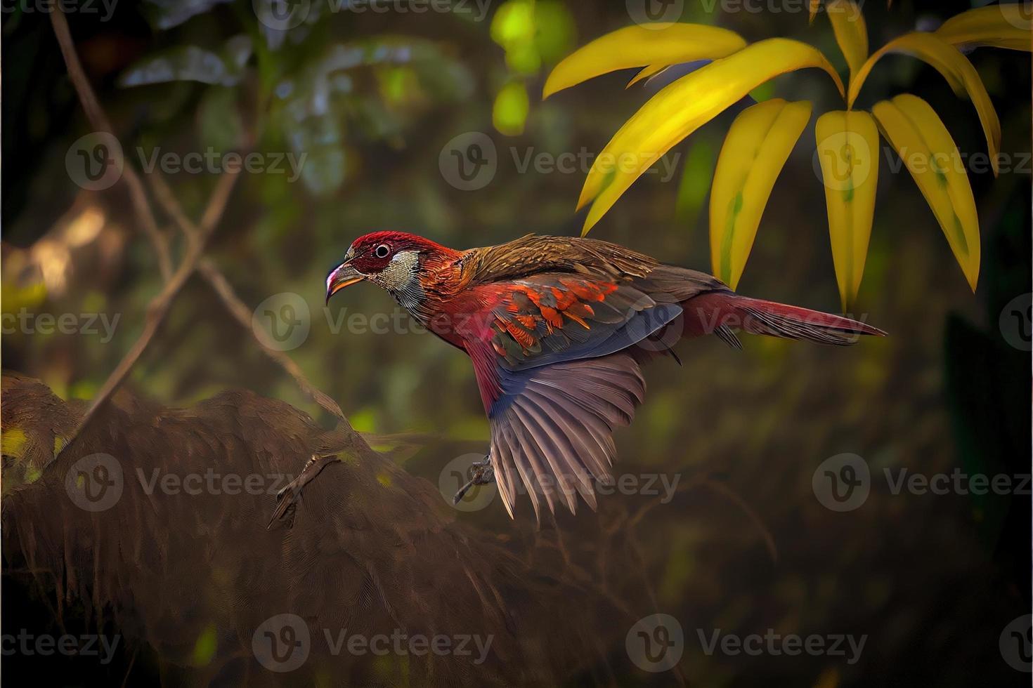 Bird of south america in the nature habitat photo