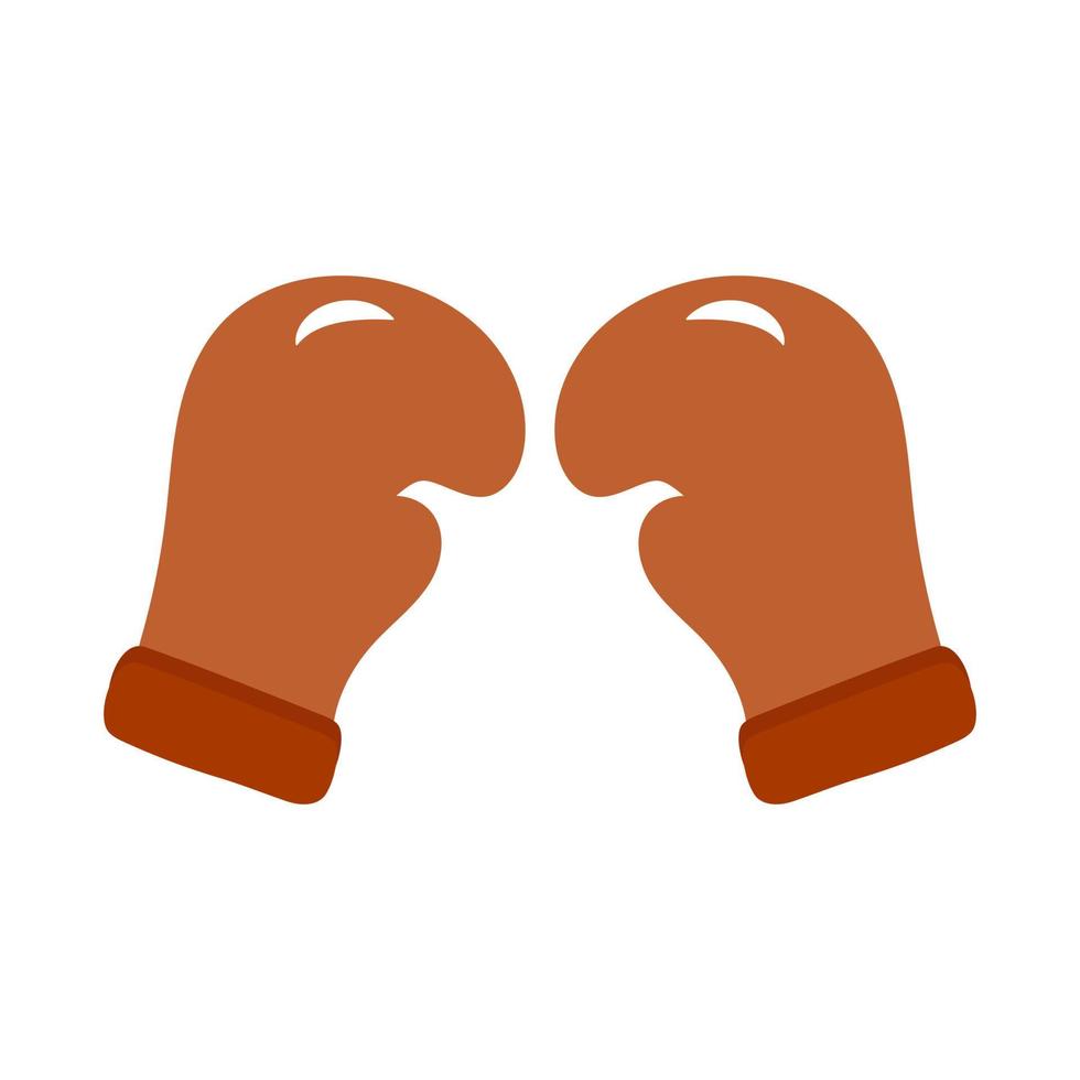 Boxing gloves on a white background vector