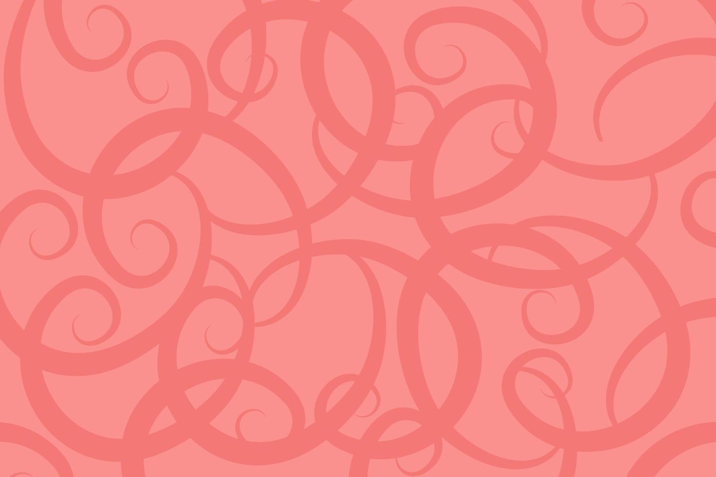 seamless red pattern with flowers vector