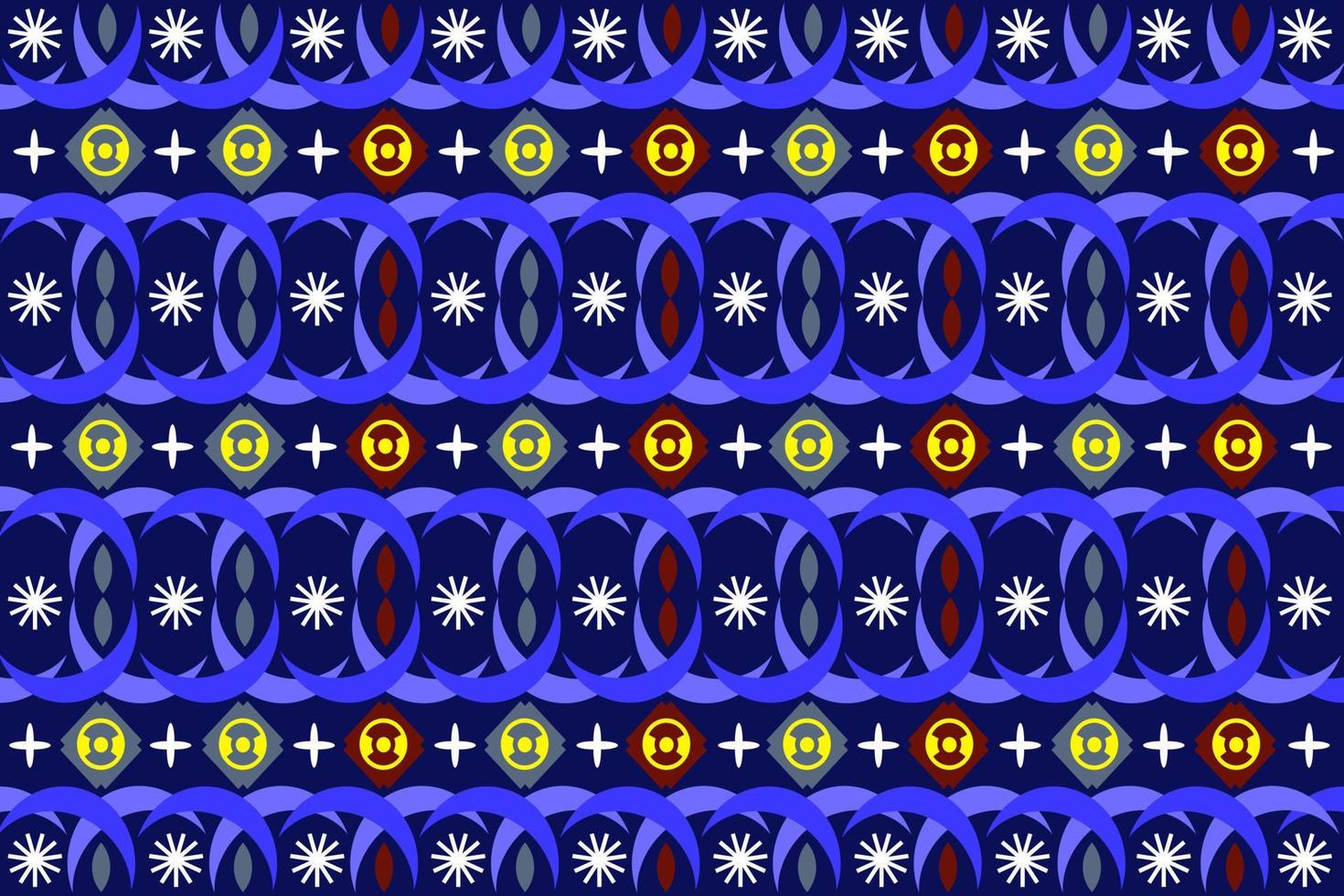 blue pattern with numbers and symbols vector