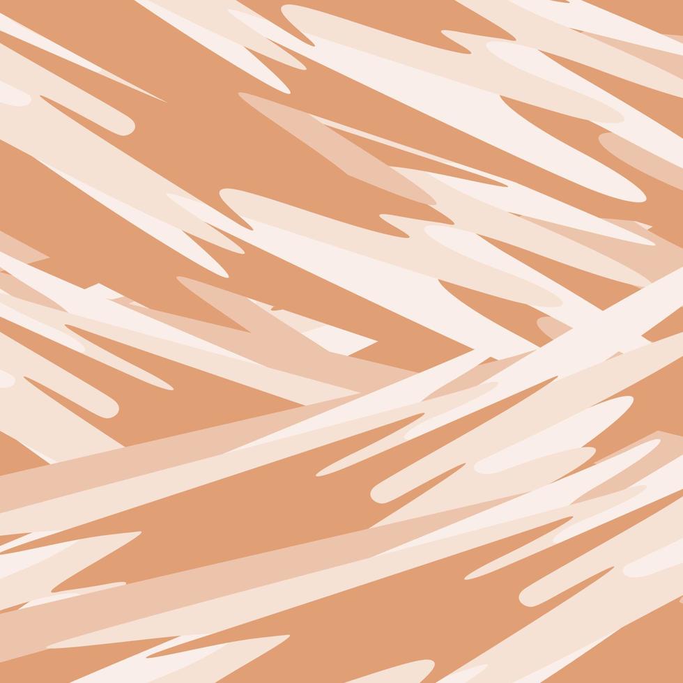Monochrome background texture from brush strokes in different direction in trendy autumnal pale hue vector