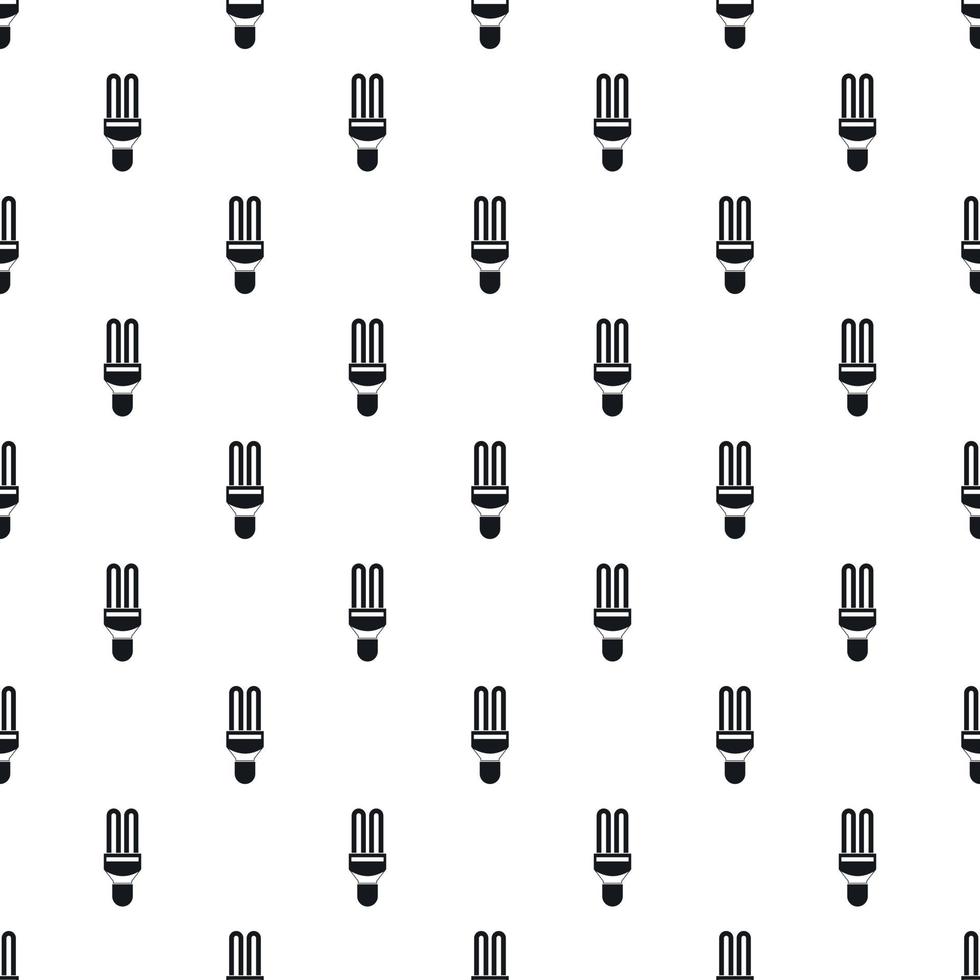 Electric lamp pattern, simple style vector