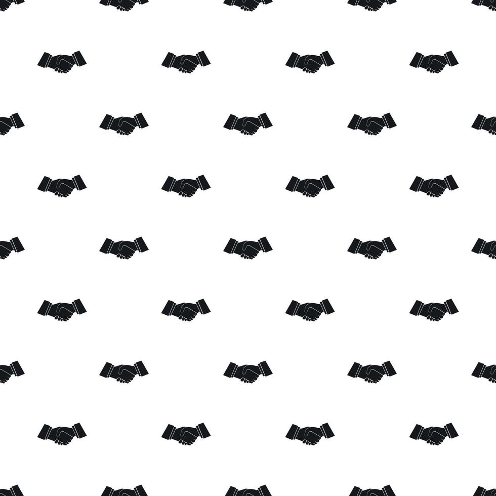 Handshake pattern, simple style vector