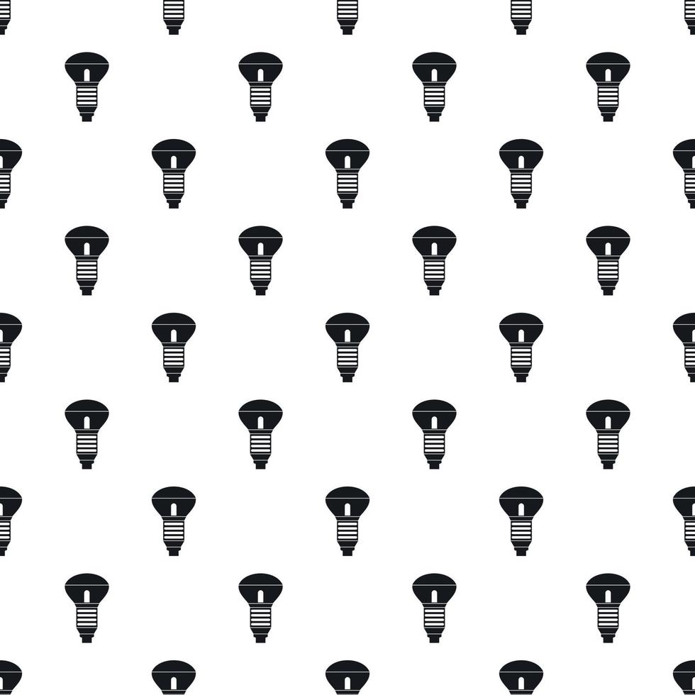 Lamp with light pattern, simple style vector