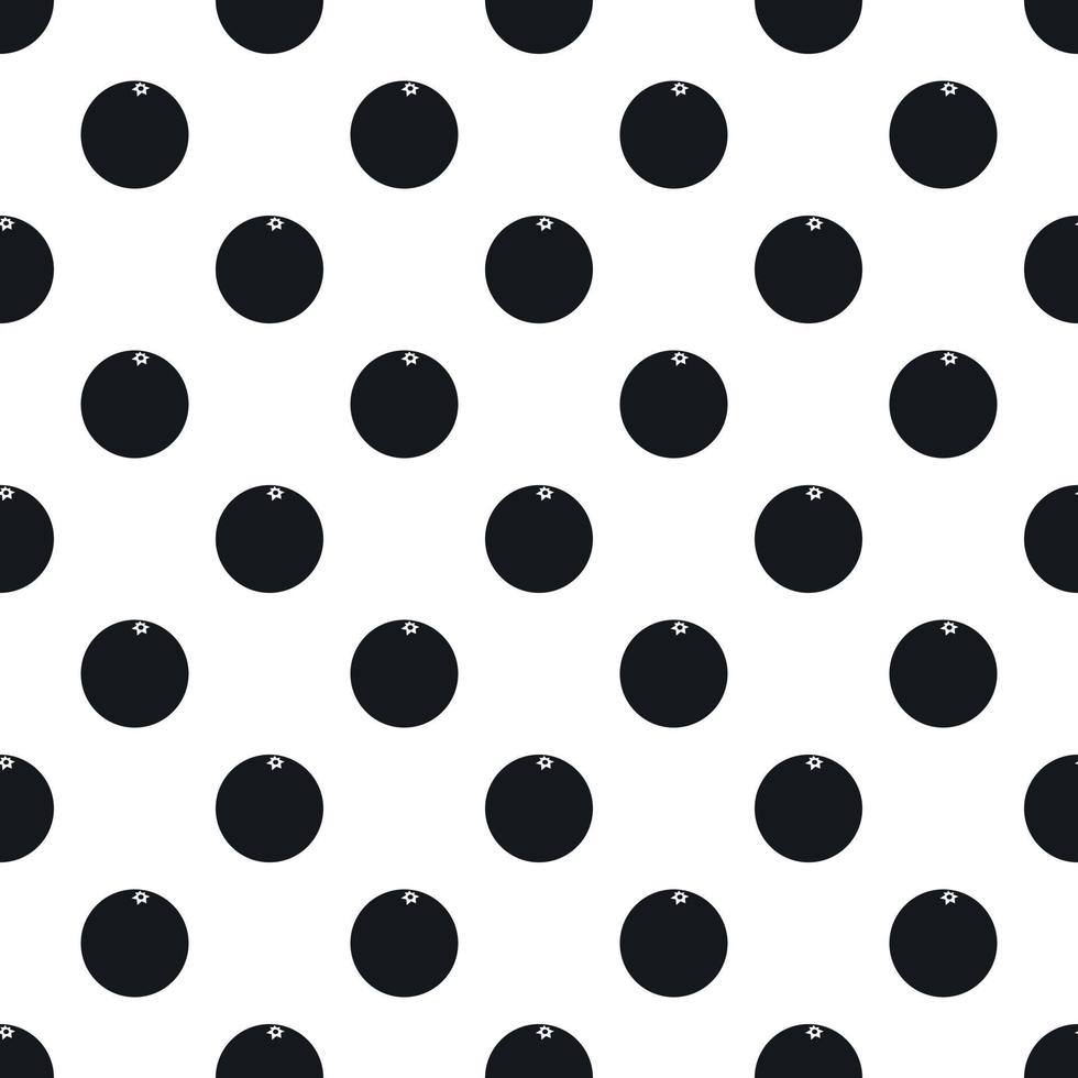 Orange pattern, simple style vector