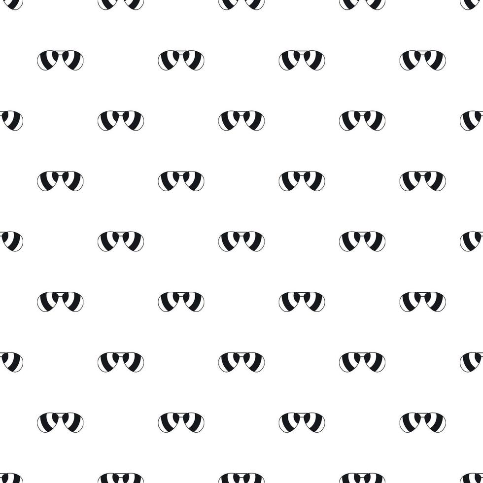 Sunglasses pattern, simple style vector