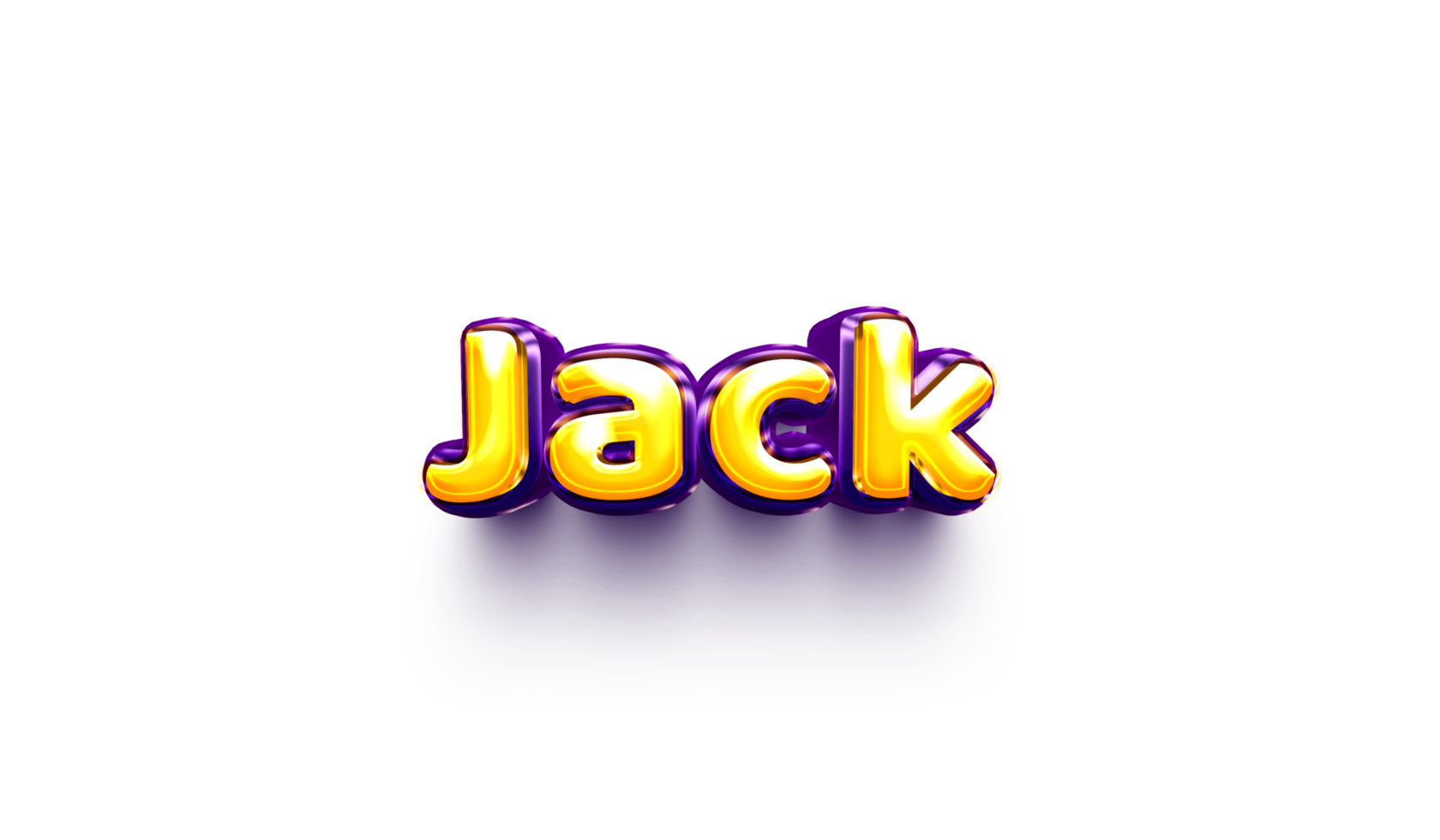 nomes de meninos balão de hélio inglês brilhante adesivo de celebração 3d inflado jack png