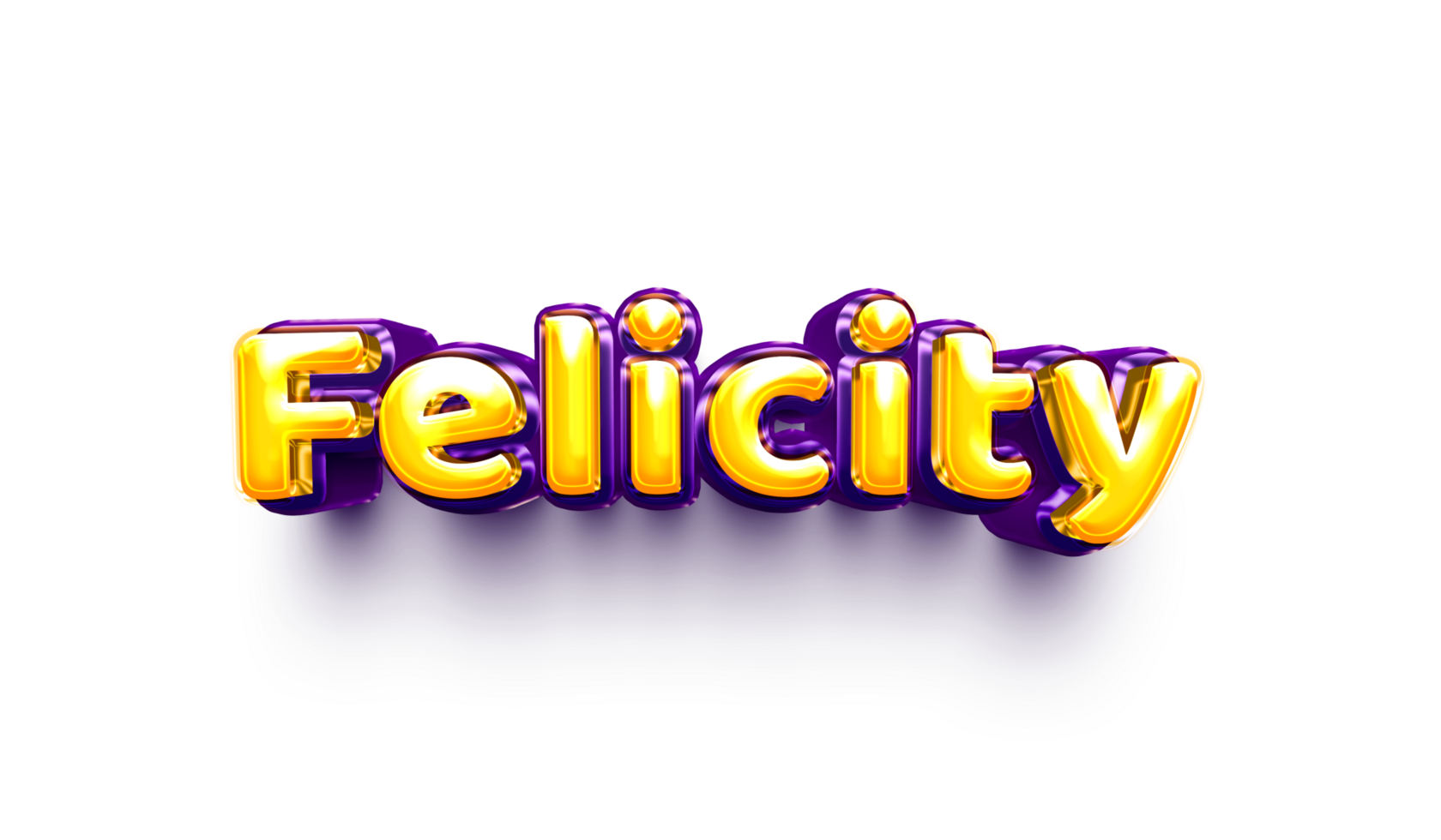 noms de filles anglais hélium ballon brillant célébration autocollant